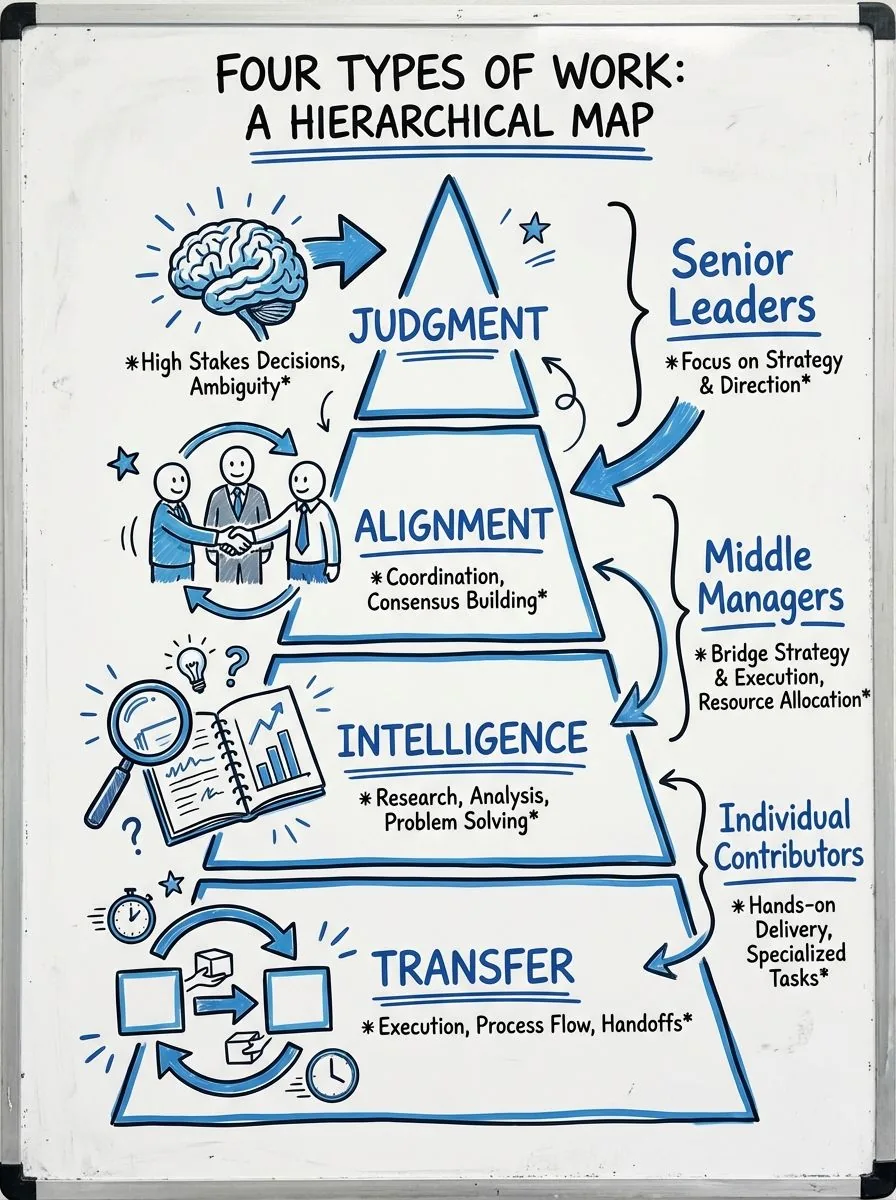 Diagram from the real logic behind how AI changes work article, figure 1 of 3